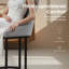 Chaise de salle à manger avec pieds en métal-1159494336