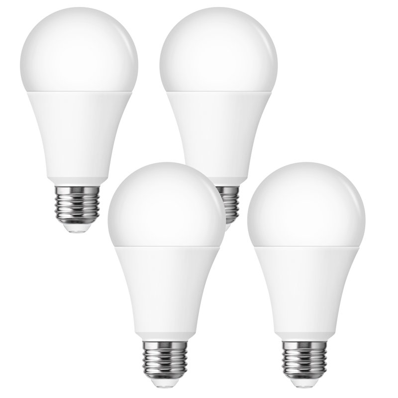 3 ampoules DEL A21 à 3 voies, ampoule DEL E26 / moyenne (standard), 3000 K