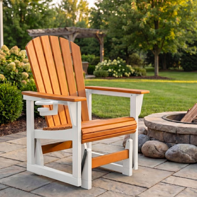 Fauteuil coulissant Benno Adirondack, blanc