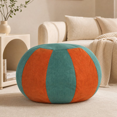 Repose-pieds avec rangement, tissu résistant aux égratignures de 24 po, maison compacte moderne