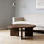 Mid-Century Modern Round Coffee Table-852678457