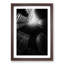 Skyscrapers at Night in Abstract - Picture Frame Graphic Art Print-55739775-55739770