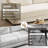 84'' W Modern T Cushion Upholstered Recessed Arm Sofa-468675305