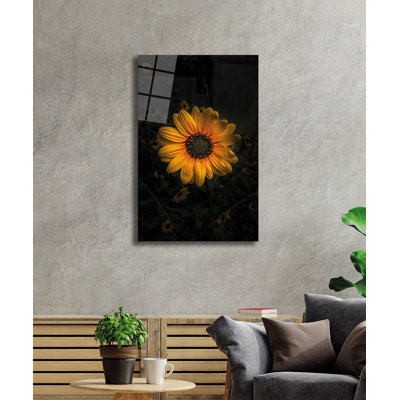 Élégante peinture décorative en verre trempé 18,1 po x 28,3 po | 100% verre trempé, épaisseur: 0,16 pouce | Superbe œuvre d'art pour la décoration intérieure, le salon et les espaces de bureau, durable et facile à nettoyer