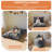 3 in 1 Kids Bean Bag Chair Bed-2070387776