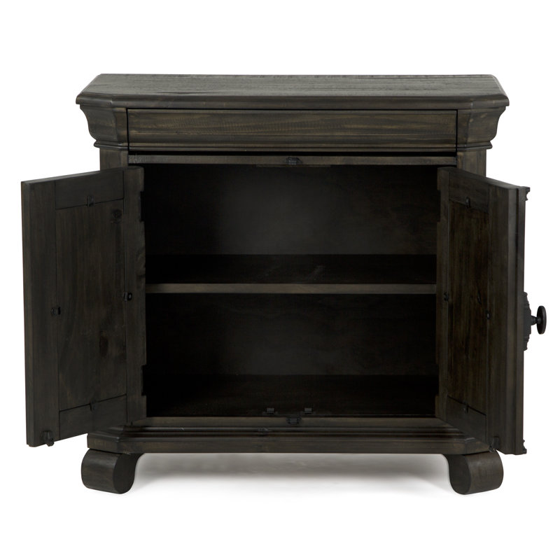 Ellsinore 34'' W Plywood / Laminate Board Nightstand