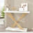 Gold Unique Style Entryway Console Table