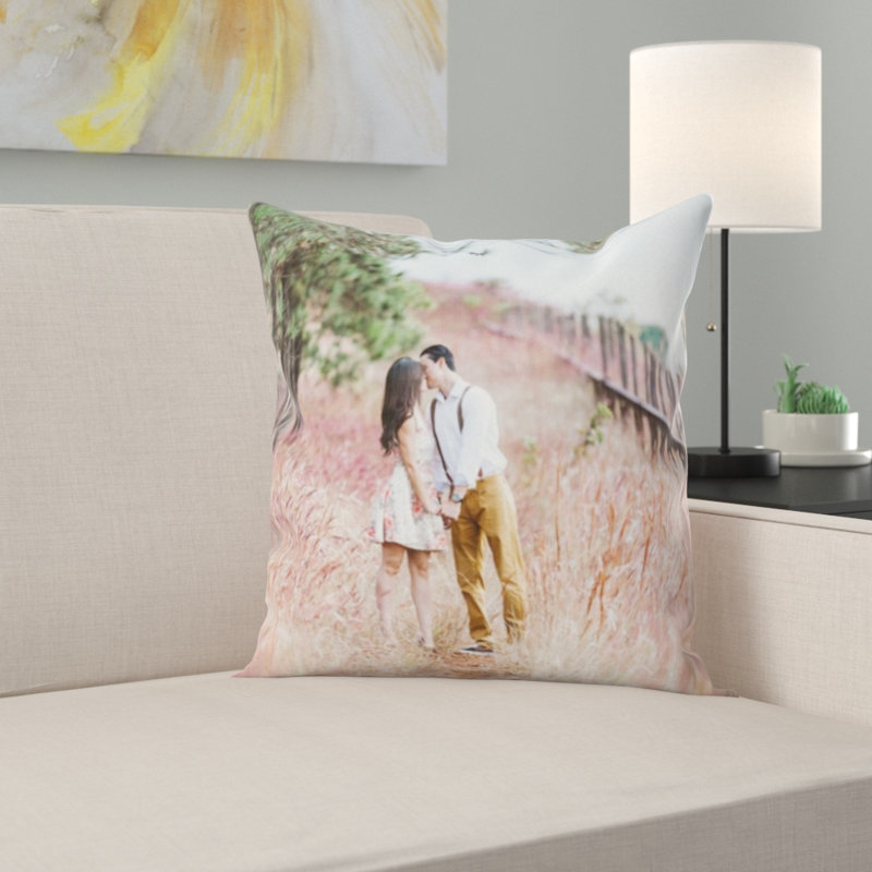 Coussin décoratif baisers