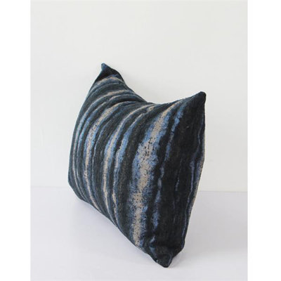 Striped Chenille Throw Pillow