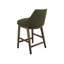Structure en bois et siège rembourré beige, tabouret de bar-1991579959-1991579956