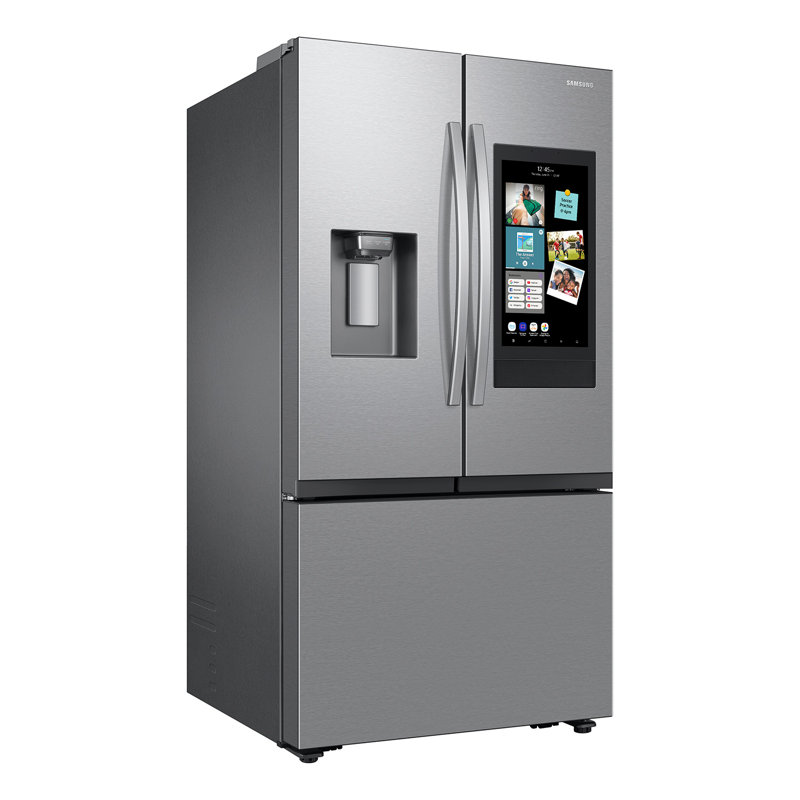 Samsung 30 cu. ft. Mega Capacity 3-Door French Door Refrigerator with Family Hub™ in Fingerprint Resistant Stainless Steel