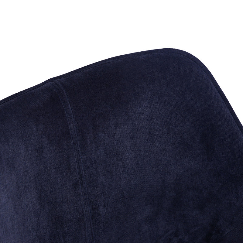 Chorlton 45cm H Velvet Upholstered Armchair, Blue