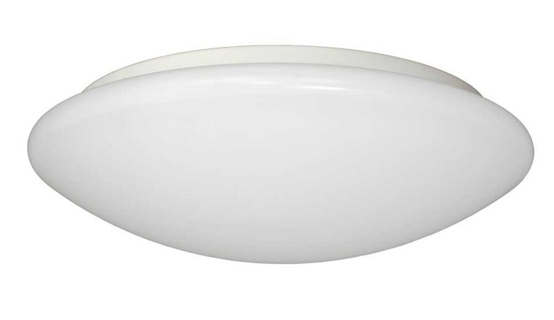 Plafonnier encastré pour cuve simple 14 po 1 lumières Envisage V, H 4,13 po x l 11 po x P 11 po, 3000 K