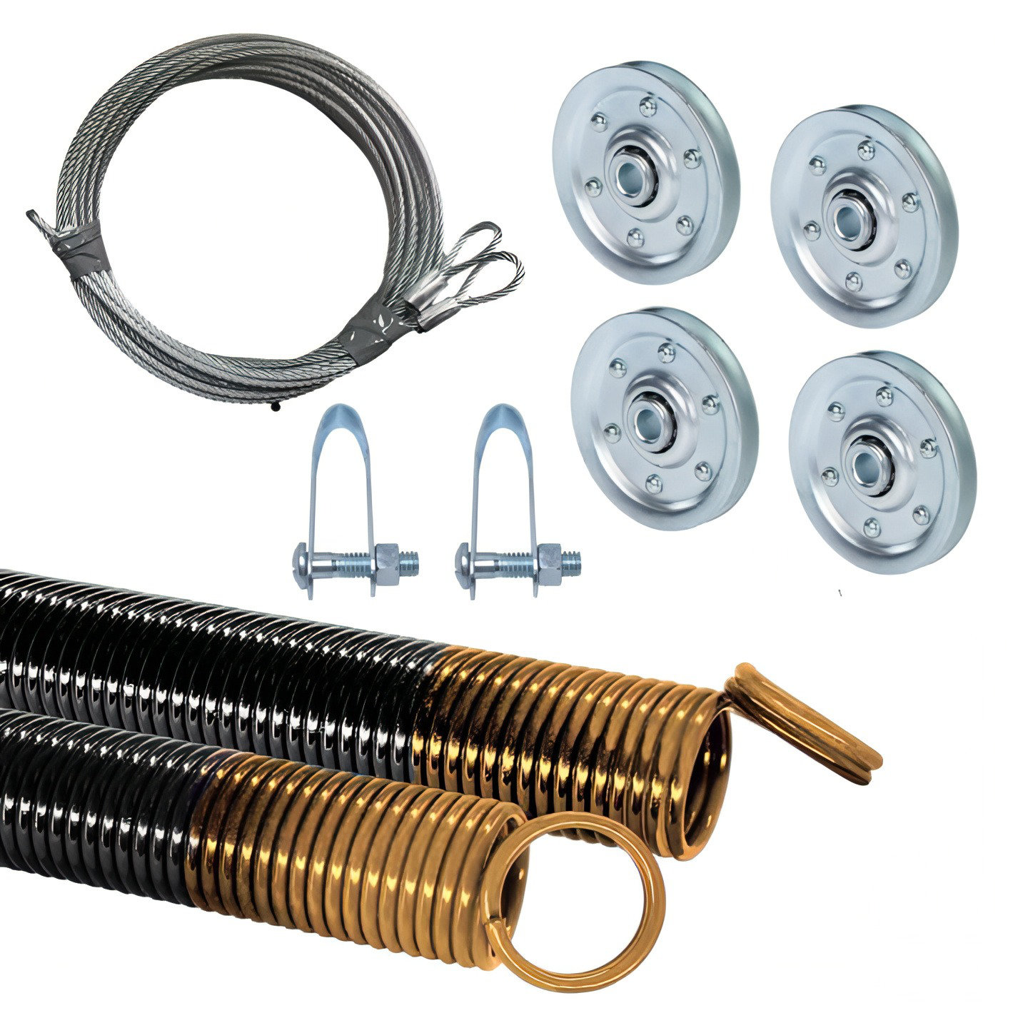 Wynn Hardware Heavy-duty Double-looped Garage Door Extension Springs ...