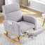 Roki Anacely de 28 po de largeur avec bois massif et repose-pieds-507368457