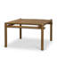 Table d'appoint carrée en bois de chêne Riven