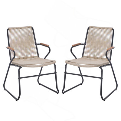 Chaise en pierre de lune (ensemble de 2)