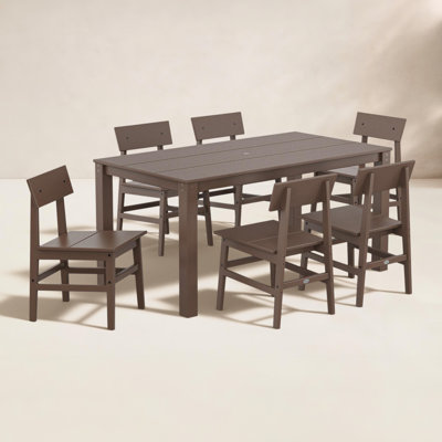 POLYWOOD® 64" Patio Dining Set