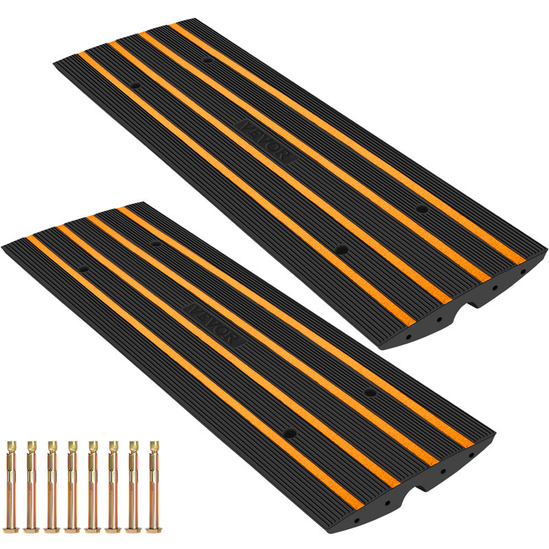 VEVOR Plastic 48.5'' L Threshold Ramp