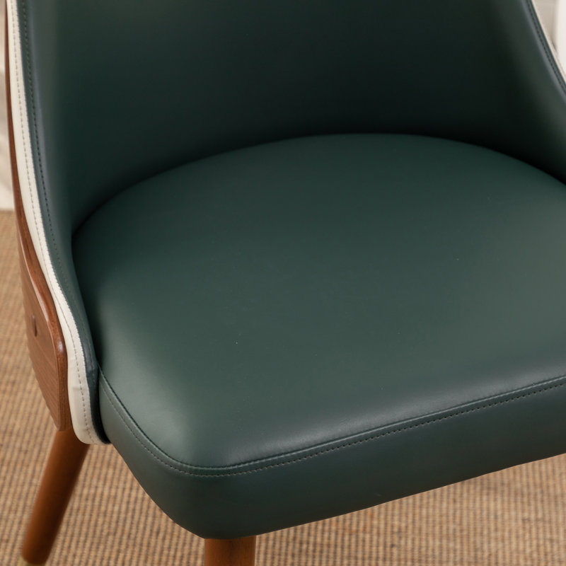 Chaise parsons rembourrée, Vert