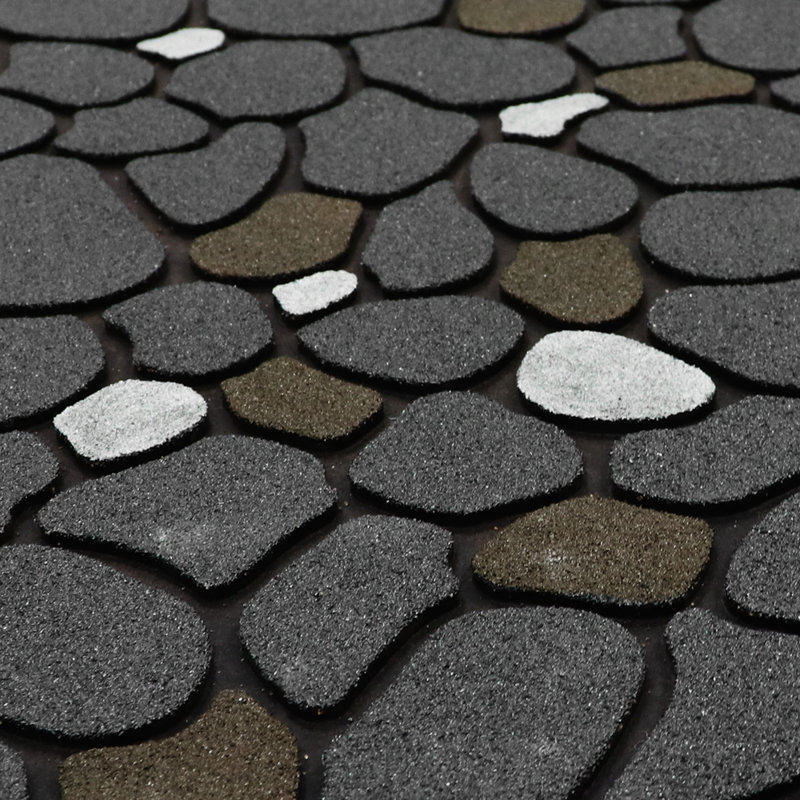 Non-Slip Geometric Outdoor Doormat