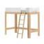 Lit mezzanine simple en bois massif Ambur-623609820