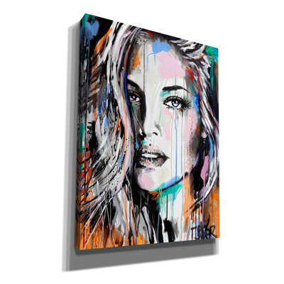 «Valery» par Loui Jover, toile, art mural