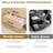 7 Drawer Dresser, Freestanding 52" Wide Drawer Dresser With Storage, Wooden Closet Storage Chest-1336312705