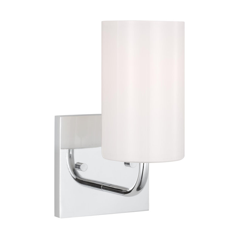 Éclairage pour meuble-lavabo Vincente, Chrome, Non