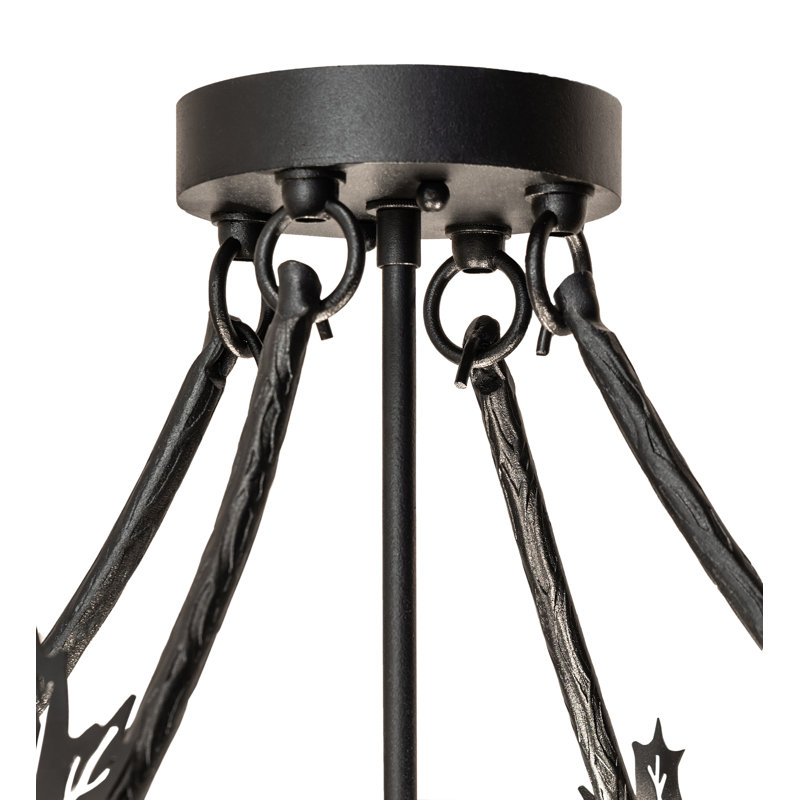3 - Light Semi Flush Mount