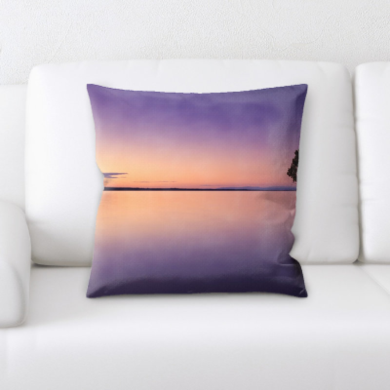 Coussin coucher de soleil