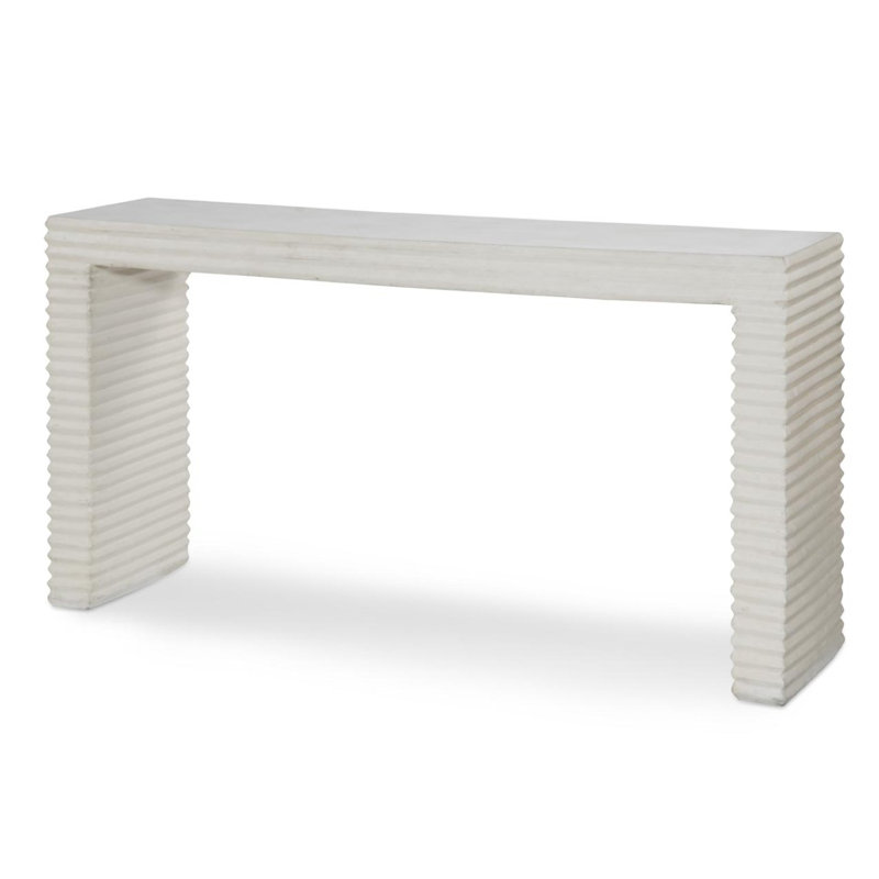Belmont 60'' W Console Table, White