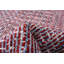 Tapis rose noué à la main de conception unique 7 pi 10 po x 9 pi 9 po New Age Terenna