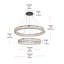 Lustre ovale en cristal 2 lumières Steveson-96795982-124216496