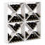 Solid Wood Open Shelving Wine Bottle Rack-1003872124