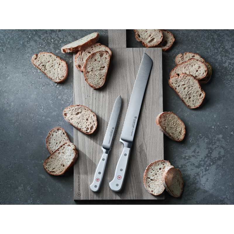 WÜSTHOF German Classic White 5" Serrated Utility Knife