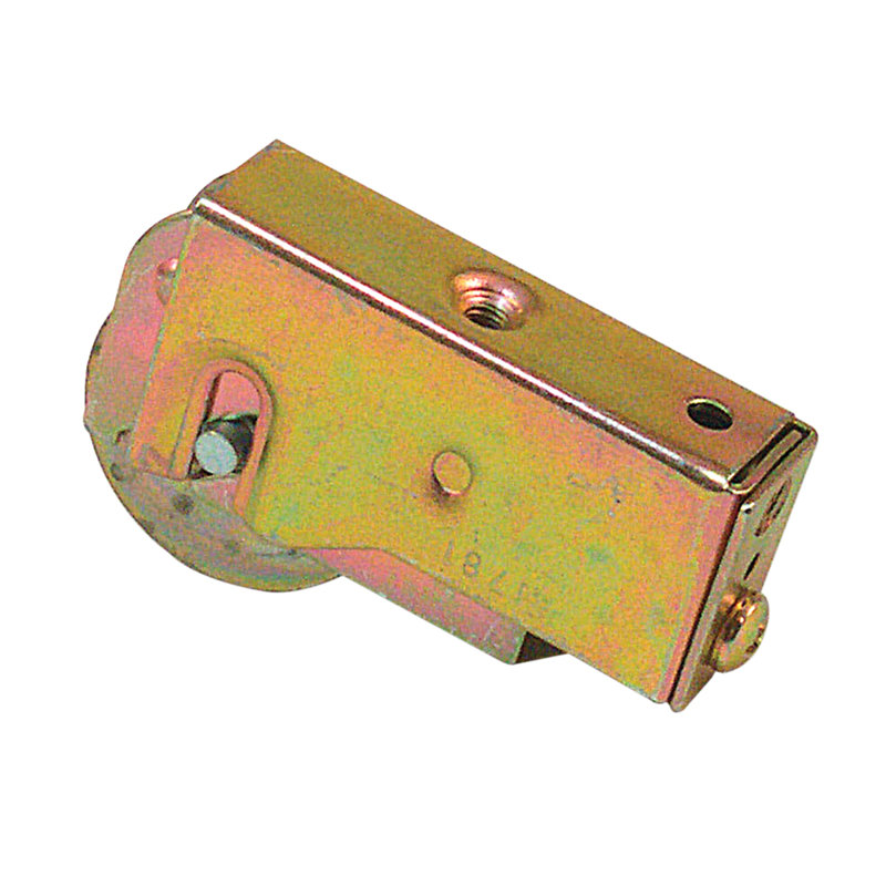 Rouleau simple en acier de 1-1 / 4 po, roulement à billes, boîtier à dossier simple (paquet simple)