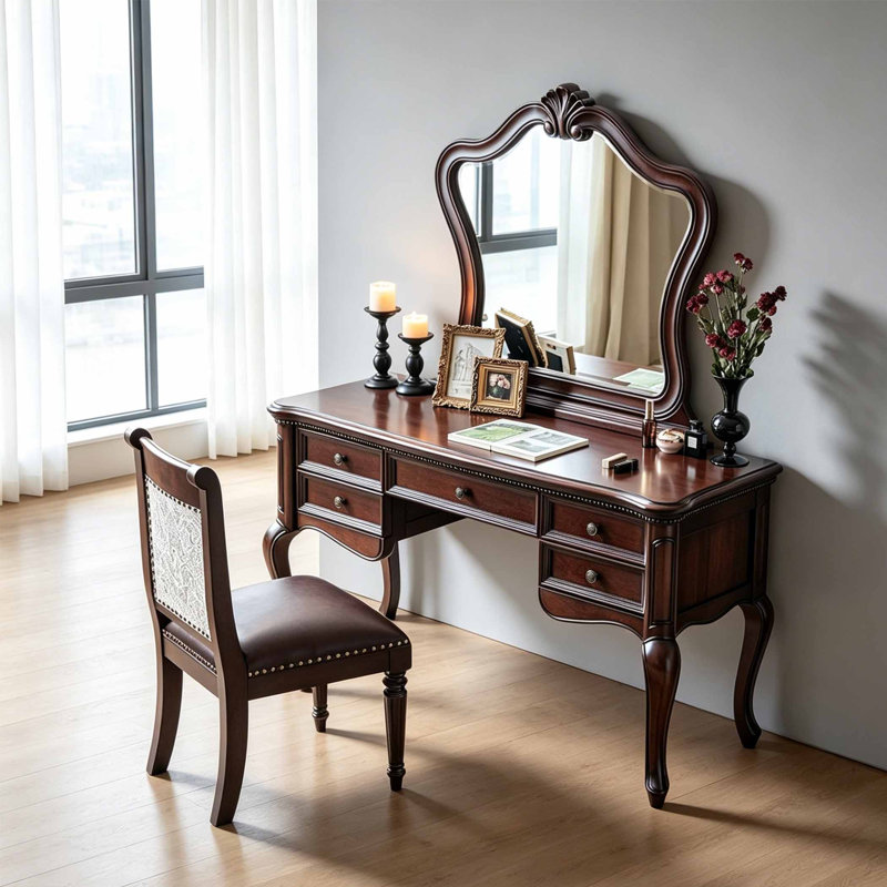 American style high-end retro dressing table