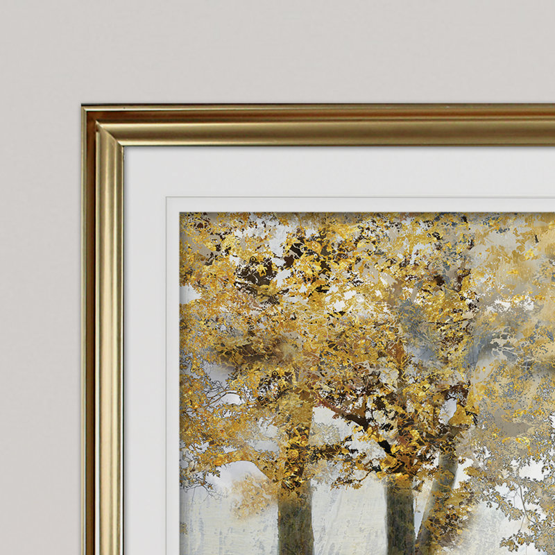 « ridgetop view », reproduction d’impression sur toile tendue, H 30 po x l 40 po x P 1,5 po, Cadre doré
