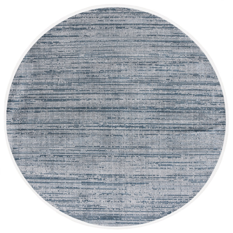 Rosalba Performance Abstract Rug, Round 6'7"