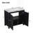 72" Bathroom Vanity Set with Double Vanities