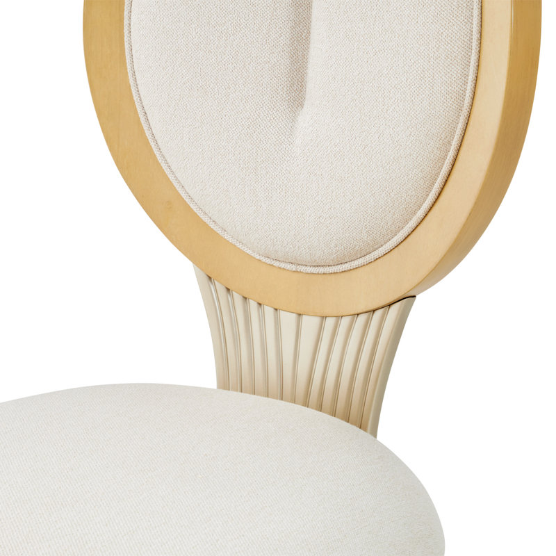 Camellia Field Caramel Dining Chair