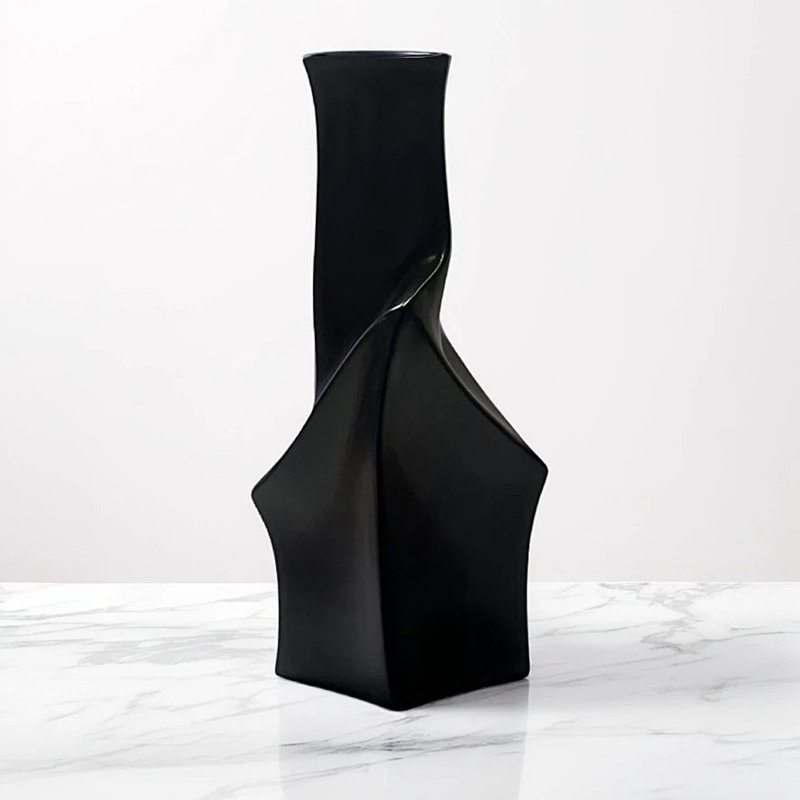 Geo Short Handmade Ceramic Vase