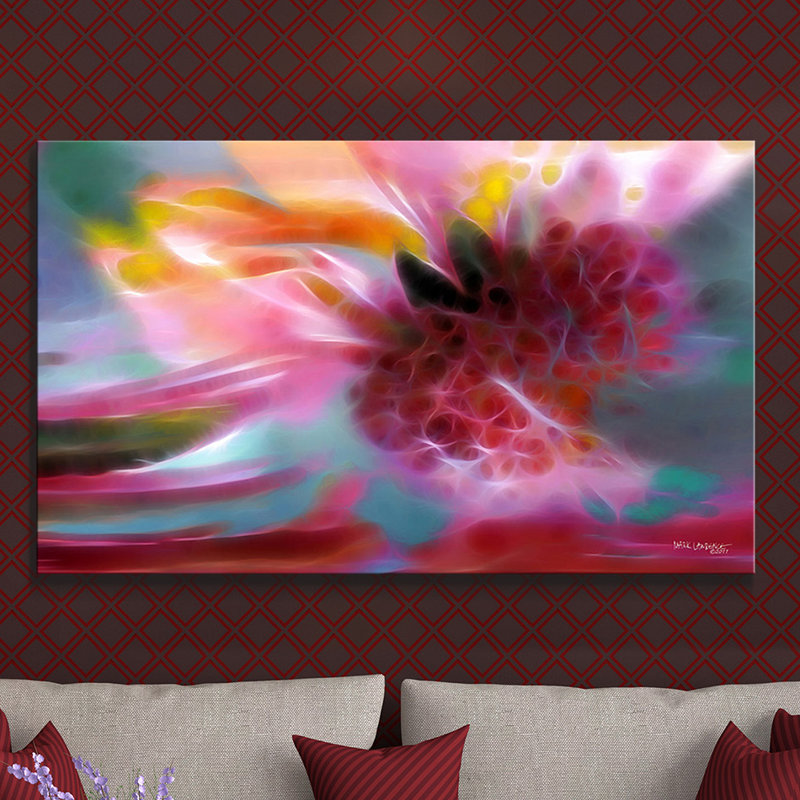«Le fruit de l'esprit. Galatians 5: 22 ', impression, H 18 po x l 30 po x P 1 po, Toile tendue