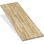 Comptoir en bois massif sans finition en bois d'acacia pour dessus d'îlot de cuisine, plateaux de bureau, plateaux de table, tables basses, etc.