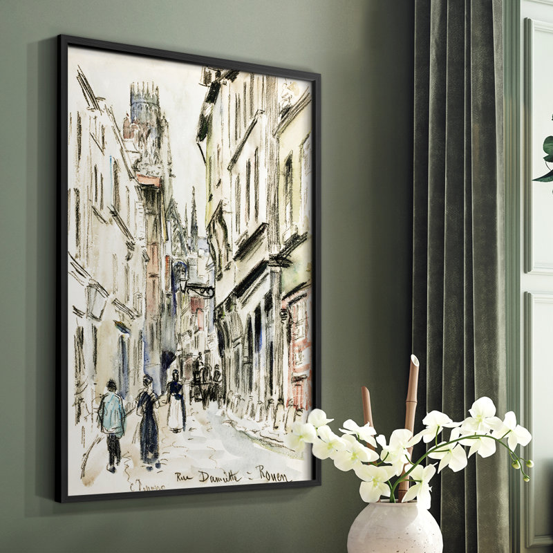 «Vintage Landscape CCV» sur papier