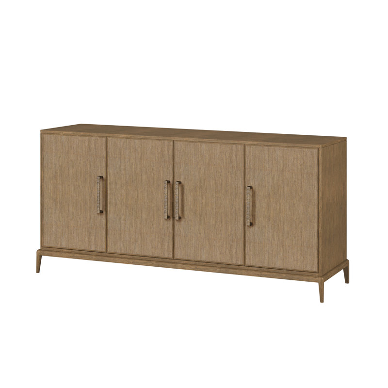 Stuart Credenza with Wallpaper, Tobacco
