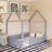 Wood Bed House Bed Frame With Fence-207616652-207616655