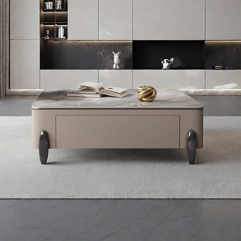 Table basse simple, H 14,2 po x L 35,4 po x l 35,4 po