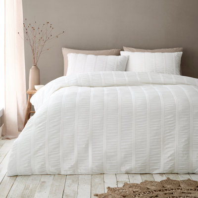 Waffle Seersucker Bedding